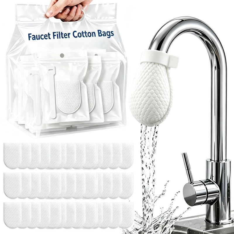 Home Kitchen Bathroom Marketing - 300/30x Faucet Filter Cotton Bags With