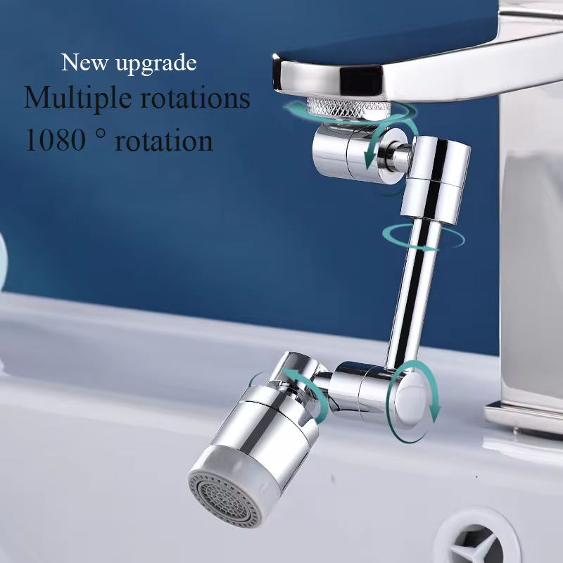 Home Kitchen Bathroom Marketing - Universal 1080°Rotatable Adjustable Faucet Mechanical Extension