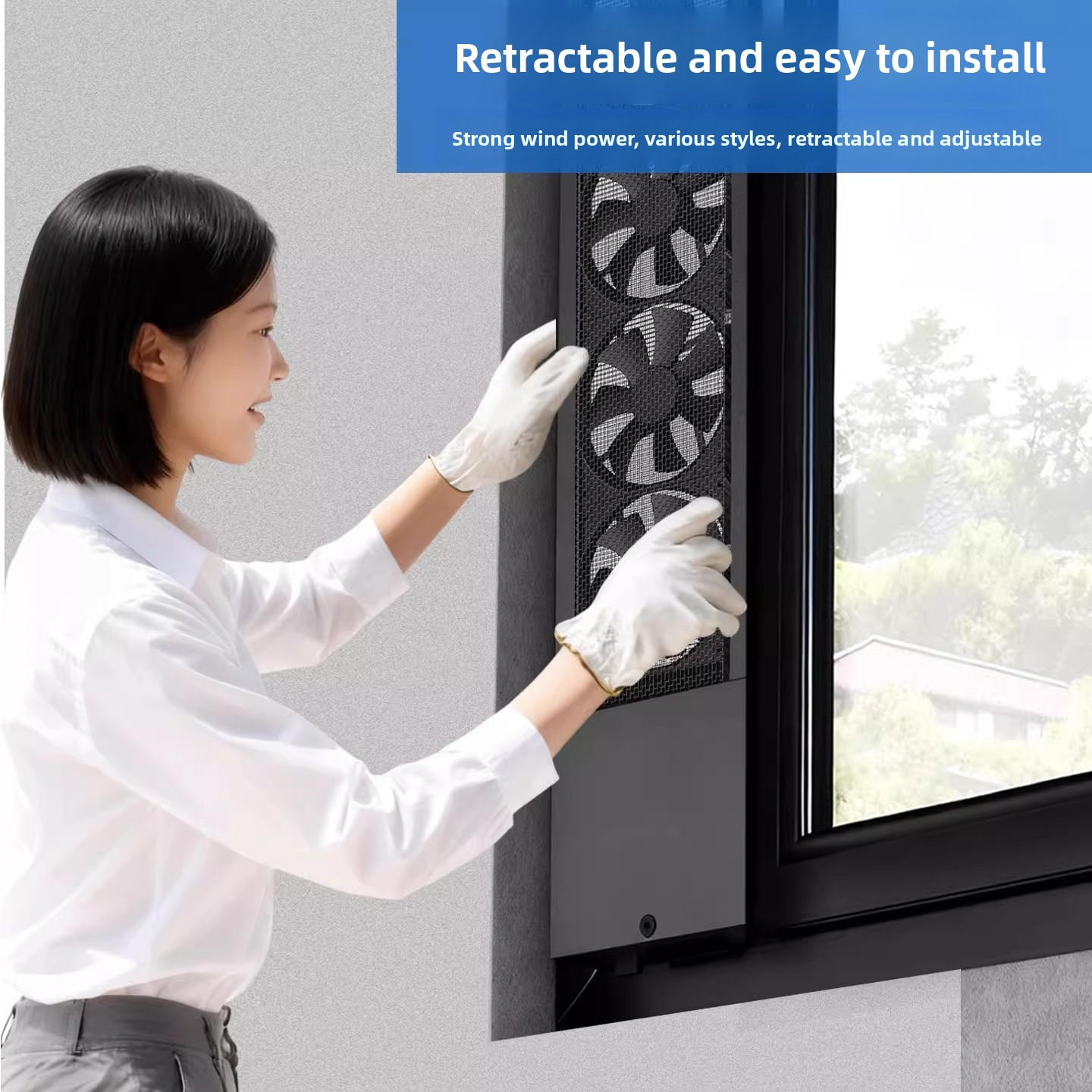 Window Exhaust Fan No Drilling - Home Bathroom Fan 评论和价格