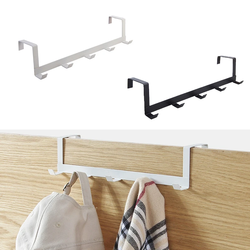 Hooks Over The Door 5 Hooks Ho - Home Kitchen Bathroom Marketing 评论和价格