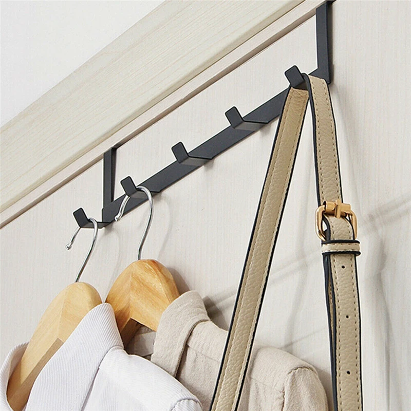 Hooks Over The Door 5 Hooks Ho - Home Kitchen Bathroom Marketing 评论和价格
