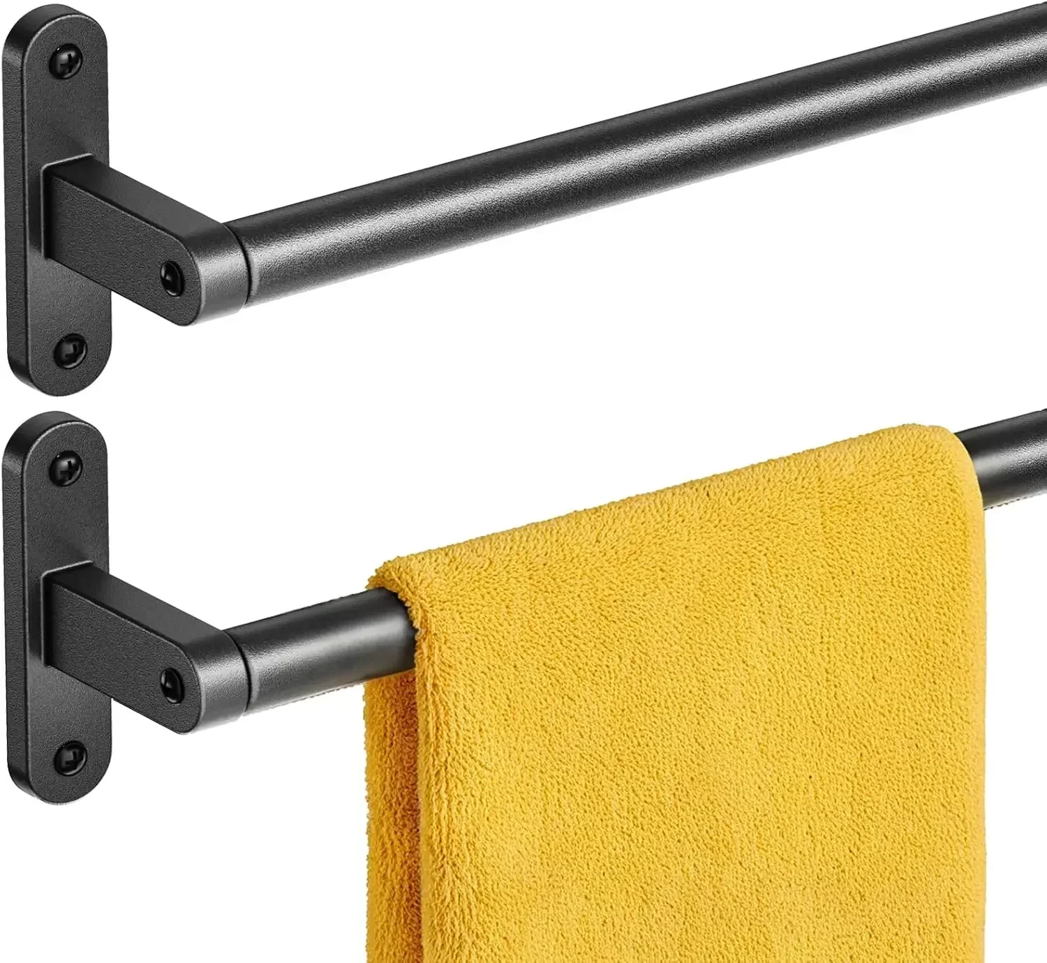 Matte Black Towel Rack for Bat - Home Essentials Bathroom Rack 评论和价格