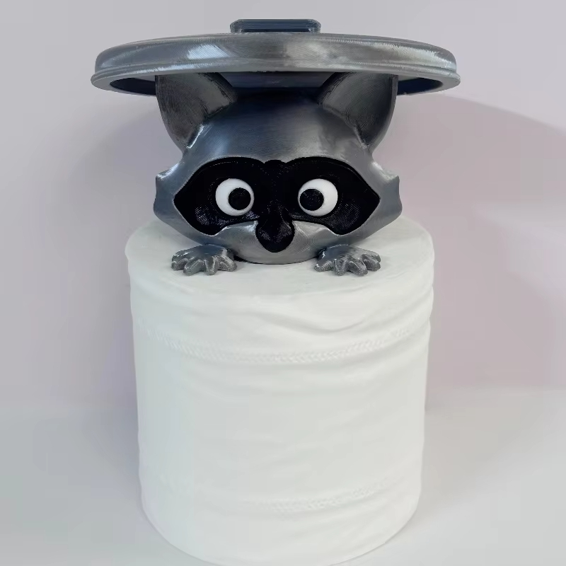 Cute Raccoon Toilet Paper Hold - Home Bathroom Decor Ideas 评论和价格
