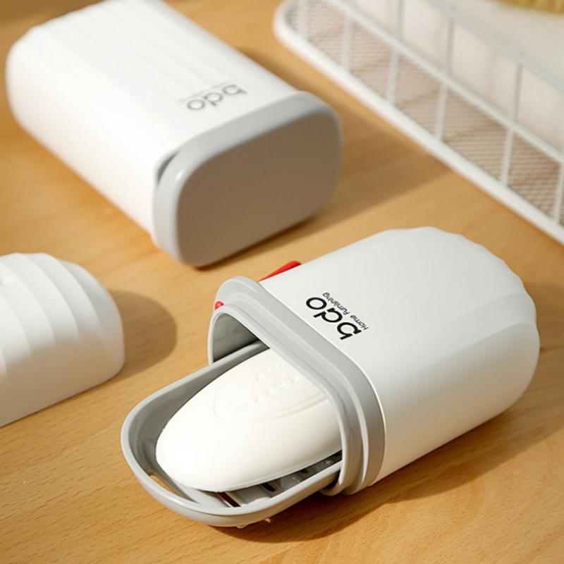 1Pc Travel Soap Dish with Drai - Bathroom Home Improvement 评论和价格