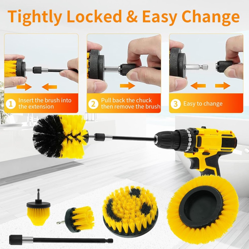 32-Piece Drill Brush Cleaning  - Home Bathroom Images 评论和价格