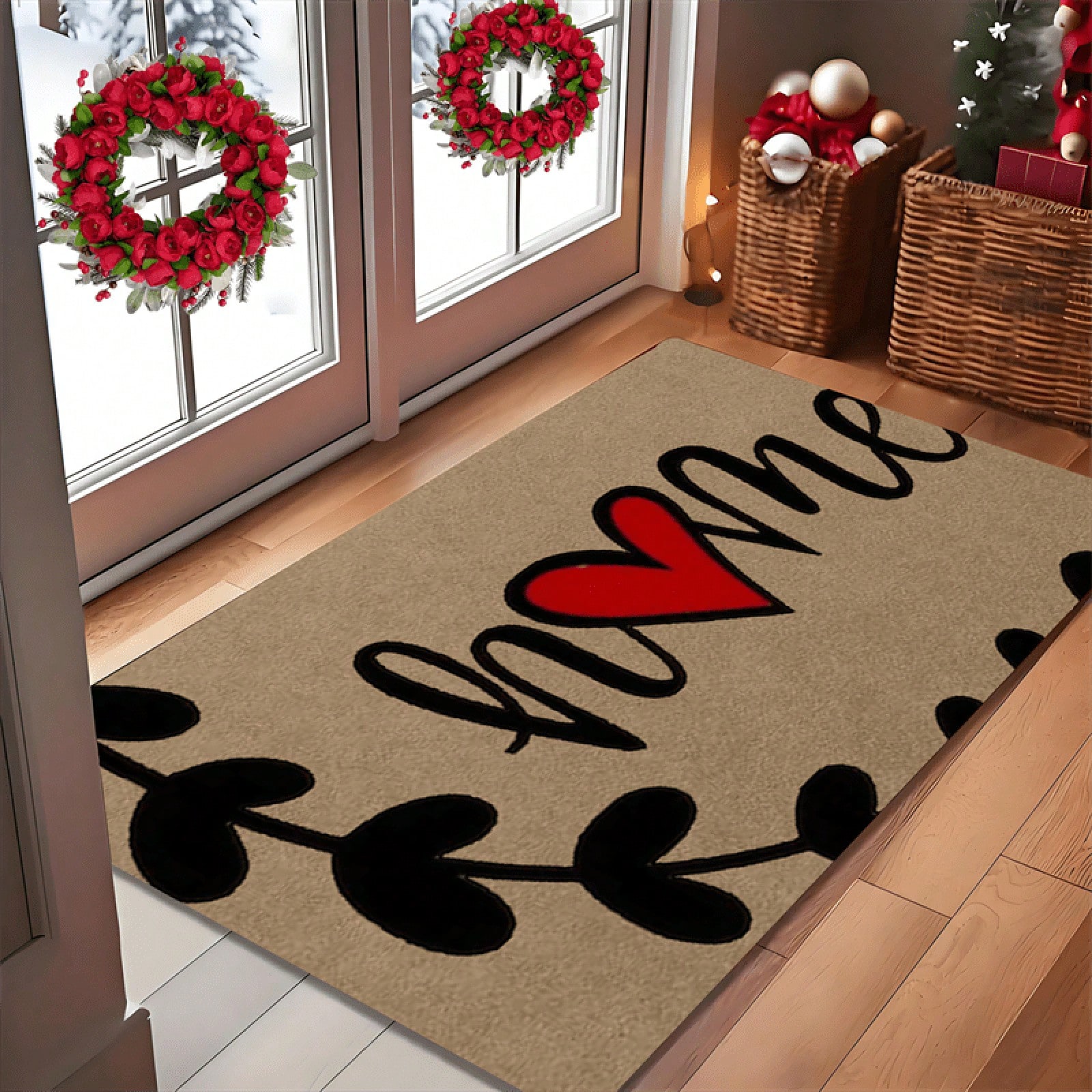 1pc Valentine's Day Heart Home - Home Bathroom Decor Ideas 评论和价格