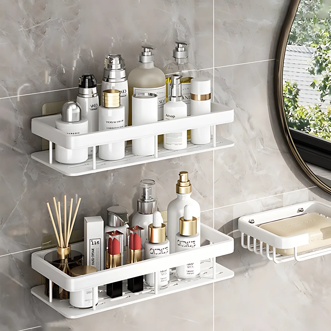 2PCS Bathroom Shelf Kitchen St - Home Kitchen Bathroom Marketing 评论和价格