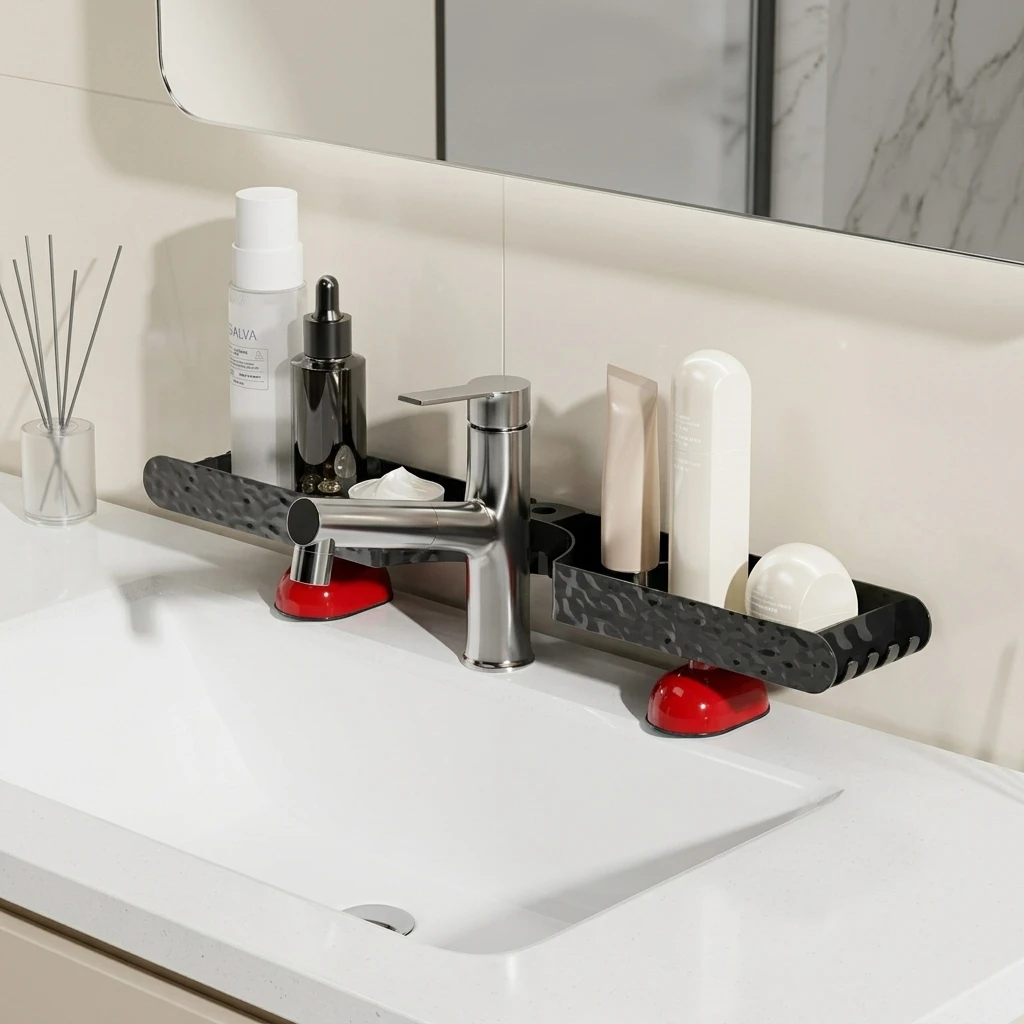 Bathroom Organizer Cosmetic St - Home Essentials Bathroom Rack 评论和价格
