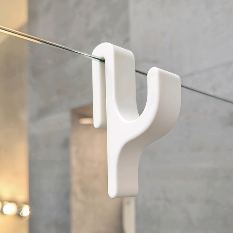 Set of 2Pcs White/2Pcs Black,  - Home Essentials Bathroom Rack 评论和价格