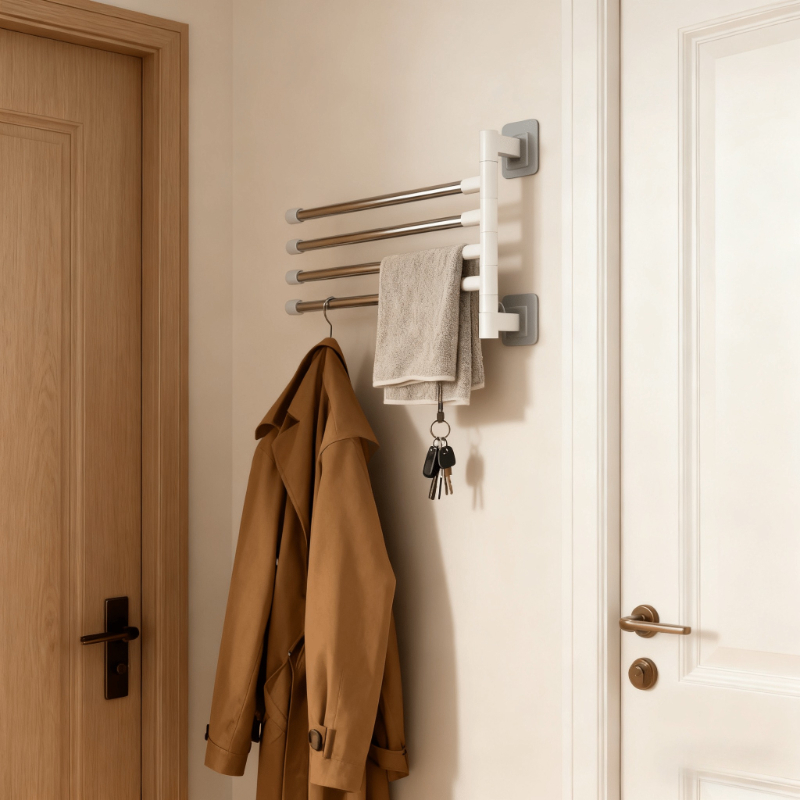 Modern Minimalist Floating Tow - Home Essentials Bathroom Rack 评论和价格
