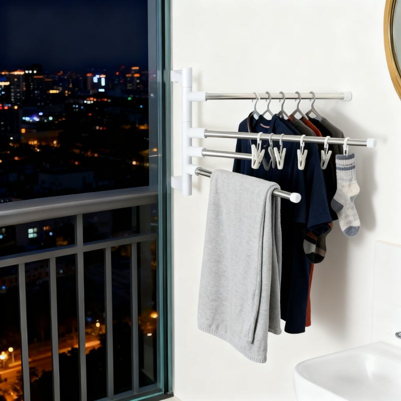 Modern Minimalist Floating Tow - Home Essentials Bathroom Rack 评论和价格