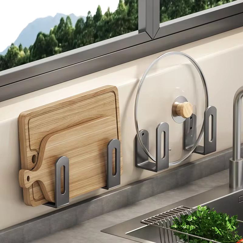 2pcs/set Pot Lid Rack Pot Cove - Home Kitchen Bathroom Marketing 评论和价格