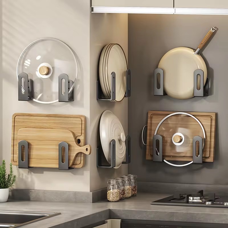 2pcs/set Pot Lid Rack Pot Cove - Home Kitchen Bathroom Marketing 评论和价格