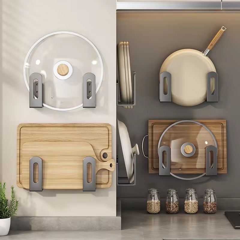 2pcs/set Pot Lid Rack Pot Cove - Home Kitchen Bathroom Marketing 评论和价格