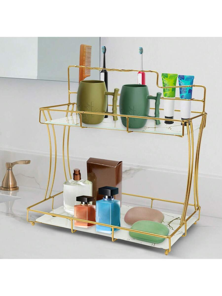 RAINAUT GDRASUYA10 2-Tier Make - Home Living Bathroom Vanity 评论和价格