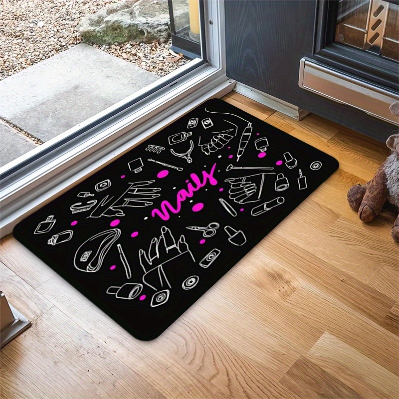 Manicure Nail Art Doormat Mat  - Home Goods Bathroom Vanity 评论和价格