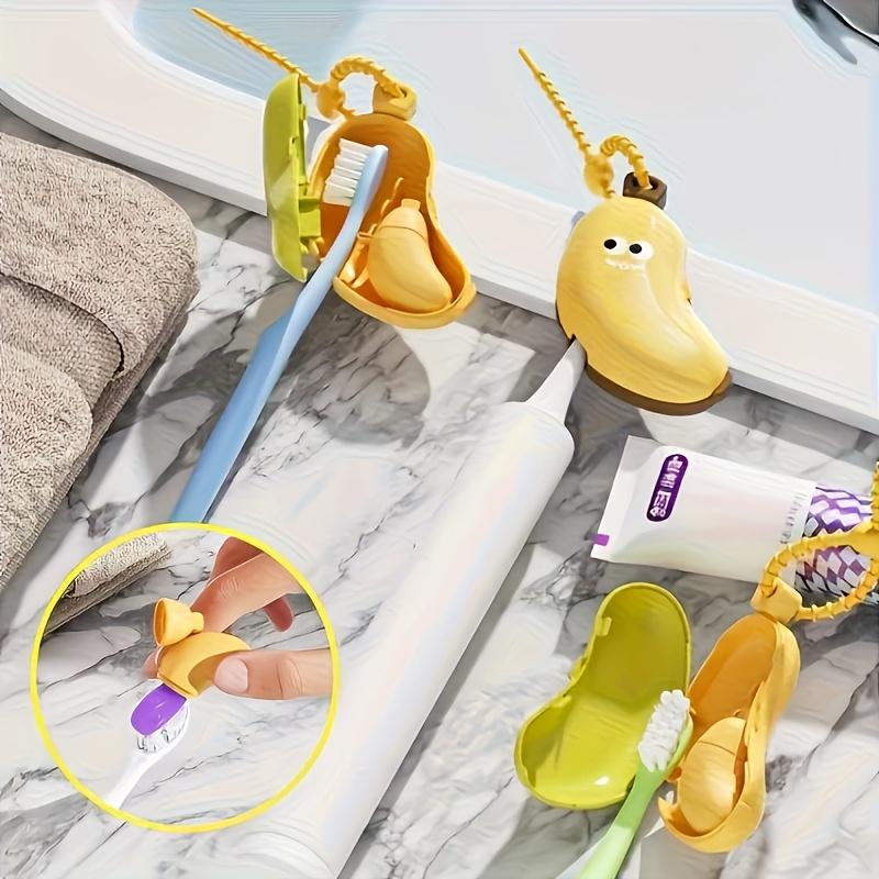 Cute Banana Toothbrush Holder  - Bathroom Home Improvement 评论和价格