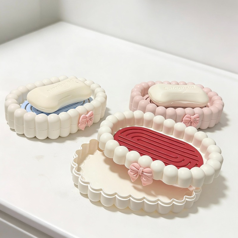 Home Bathroom Drain Soap Box,  - Home Essentials Bathroom Rack 评论和价格