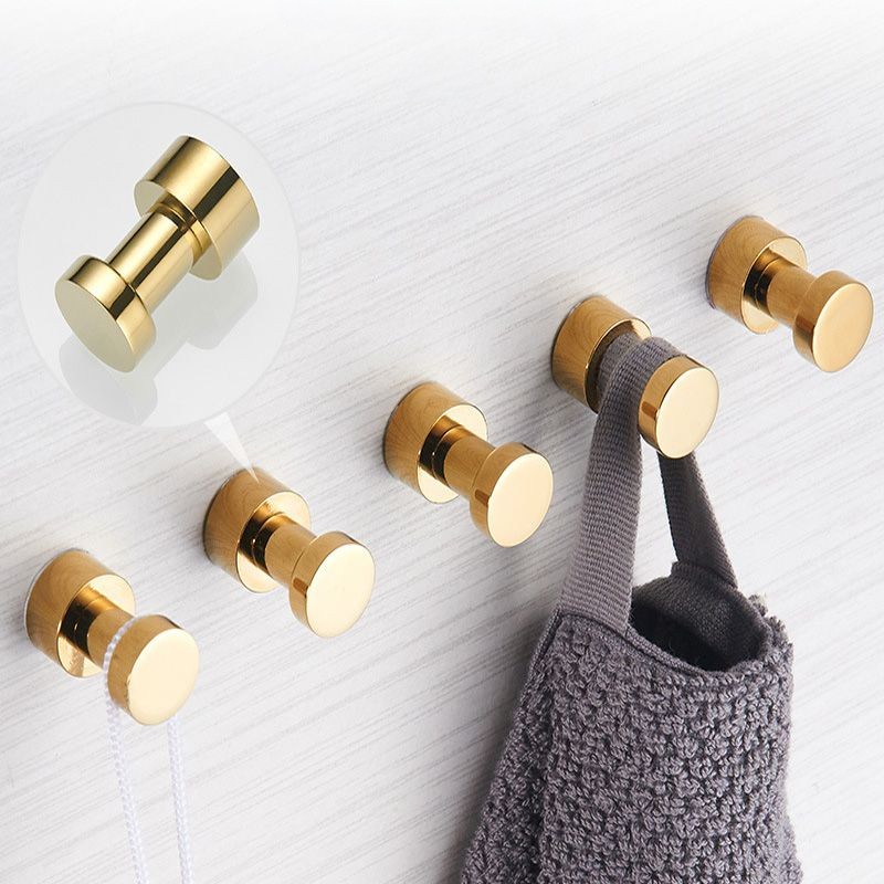 2/3/4/5pcs Brass Robe Hooks Ru - Bathroom Home Improvement 评论和价格